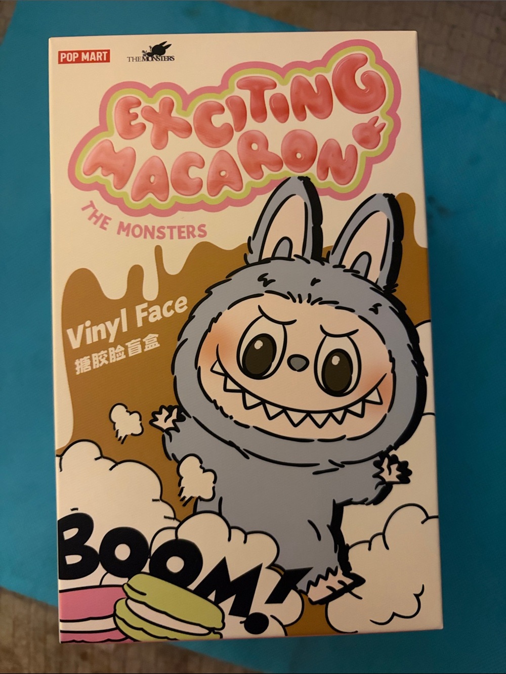 POP MART Exciting Macaron The Monsters Vinyl Face - SEALED Lychee Berry